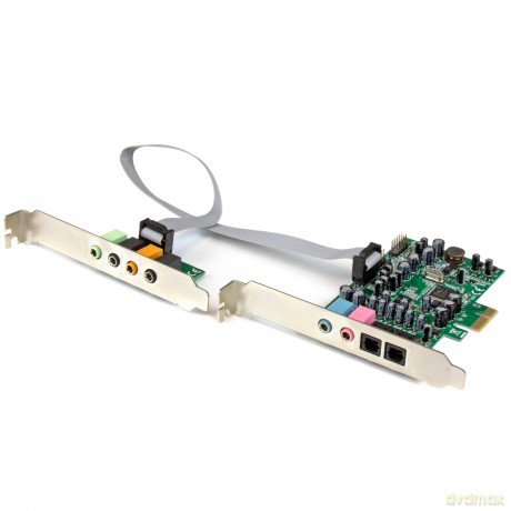 Startech 24-Bit 3.5 Mm Pci Express Spdif Digital Optical/Analog Audio Channel Sound Card