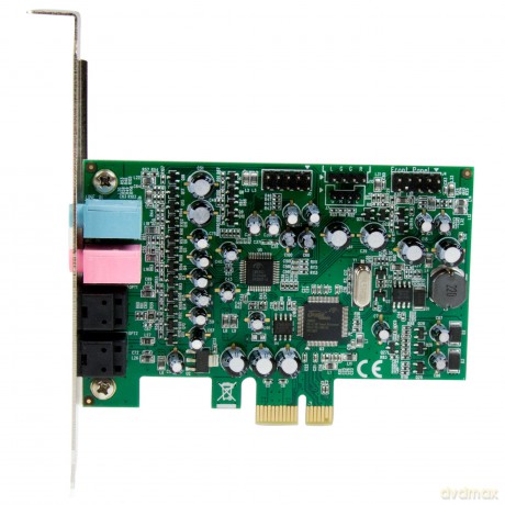 Startech 24-Bit 3.5 Mm Pci Express Spdif Digital Optical/Analog Audio Channel Sound Card