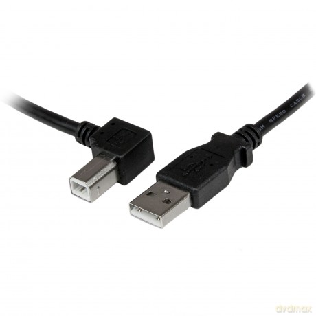 Startech 2m Usb 2.0 A To Left Angle B Cable Cord