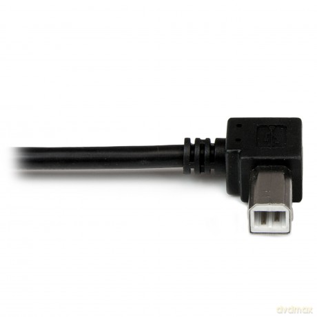 Startech 2m Usb 2.0 A To Left Angle B Cable Cord