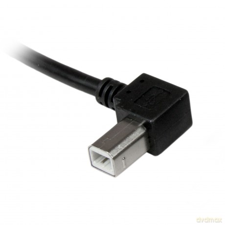 Startech 2m Usb 2.0 A To Left Angle B Cable Cord