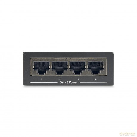Startech 4 Port Gigabit Midspan Poe+ Injector 802.3at/Af Wall-Mountable Power Over Ethernet Adapter