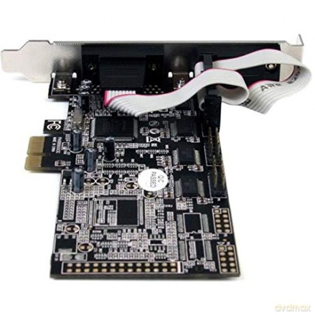 Startech 4 Port Native Pci Express Rs232 Serial Adapter Card With 16550 Uart