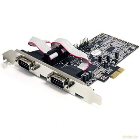 Startech 4 Port Native Pci Express Rs232 Serial Adapter Card With 16550 Uart