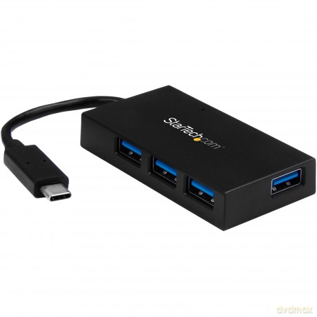 Startech 4 Port Usb Hub With Power Adapter - Hb30c4afs