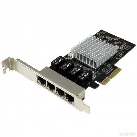 Startech 4-Port Gigabit Ethernet Network Card With Intel Chipset