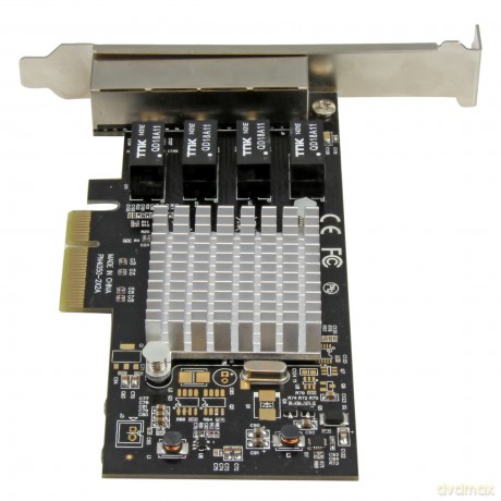 Startech 4-Port Gigabit Ethernet Network Card With Intel Chipset