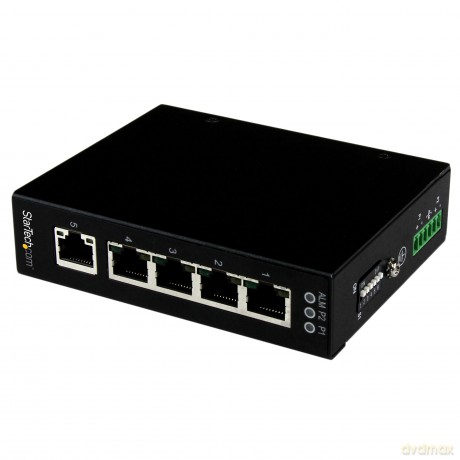 Startech 5 Port Unmanaged Industrial Gigabit Ethernet Switch