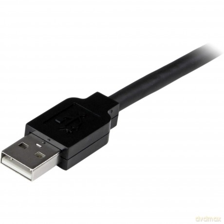 Startech 5m Usb 2.0 Male To Female Active Extension Cable - Black