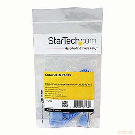 Startech Esd Anti Static Wrist Strap Band With Grounding Wire