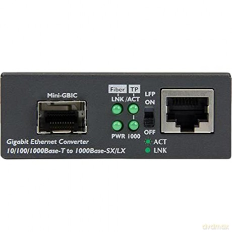 Startech Gigabit Ethernet Fiber Media Converter With Open Sfp Slot