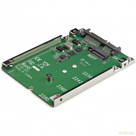Startech M.2 Ssd To 2.5 Inch Sata Adapter Converter With Open Frame Housing