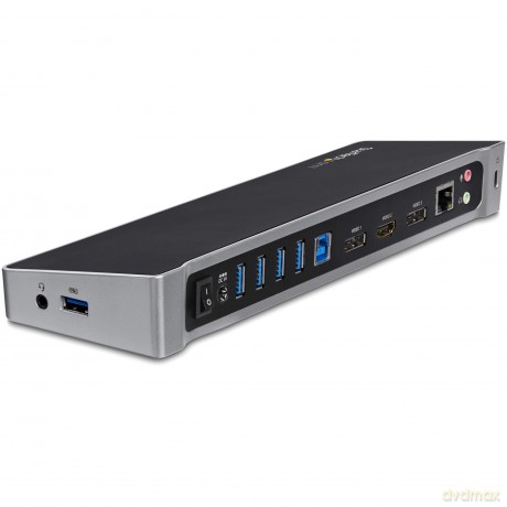 Startech Triple-Video Usb 3.0 Docking Station For Laptops