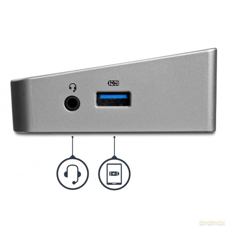 Startech Triple-Video Usb 3.0 Docking Station For Laptops