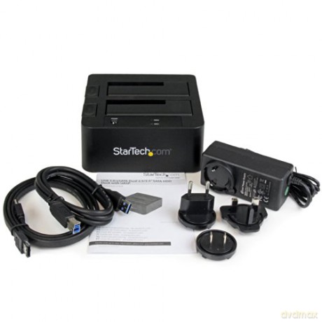 Startech Usb 3.0 Esata Dual Hard Drive Docking Station With Uasp