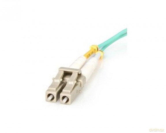Startech.Com 1m Fiber Optic Cable - 10 Gb Aqua - Multimode Duplex 50/125 - Lszh - Lc/Lc - Om3 - Lc To Lc Fiber Patch Cable