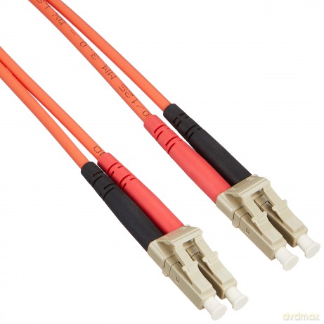 Startech.Com 1m Fiber Optic Cable - Multimode Duplex 50/125 - Lszh - Lc/Lc - Om2 - Lc To Lc Fiber Patch Cable
