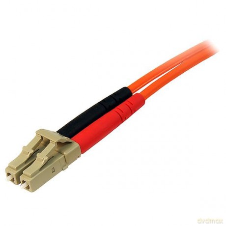 Startech.Com 1m Fiber Optic Cable - Multimode Duplex 50/125 - Lszh - Lc/Lc - Om2 - Lc To Lc Fiber Patch Cable
