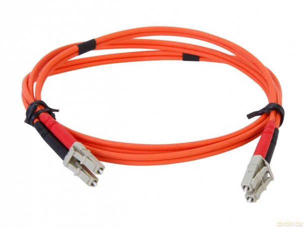Startech.Com 1m Fiber Optic Cable - Multimode Duplex 50/125 - Lszh - Lc/Lc - Om2 - Lc To Lc Fiber Patch Cable