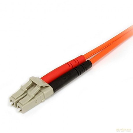 Startech.Com 1m Fiber Optic Cable - Multimode Duplex 62.5/125 - Lszh - Lc/Sc - Om1 - Lc To Sc Fiber Patch Cable