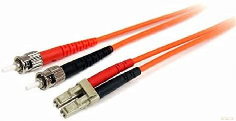Startech.Com 1m Fiber Optic Cable - Multimode Duplex 62.5/125 - Lszh - Lc/St - Om1 - Lc To St Fiber Patch Cable