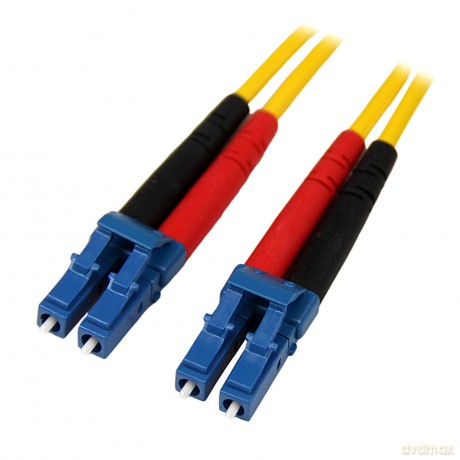 Startech.Com 1m Fiber Optic Cable - Single-Mode Duplex 9/125 - Lszh - Lc/Lc - Os1 - Lc To Lc Fiber Patch Cable