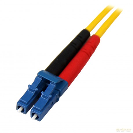 Startech.Com 1m Fiber Optic Cable - Single-Mode Duplex 9/125 - Lszh - Lc/Lc - Os1 - Lc To Lc Fiber Patch Cable