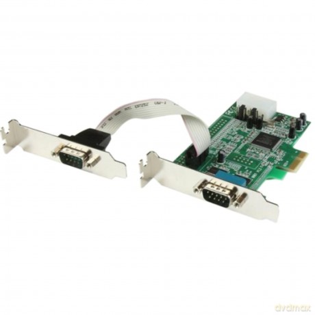 Startech.Com 2 Port Low Profile Native Rs232 Pci Express Serial Card With 16550 Uart