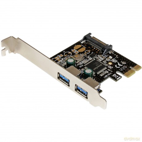 Startech.Com 2 Port Pci Express Pcie Superspeed Usb 3.0 Controller Card With Sata Power Adapter