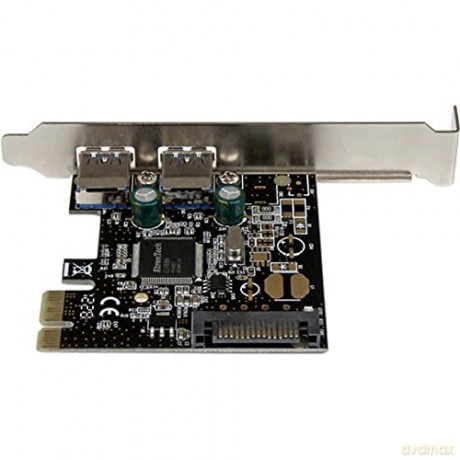 Startech.Com 2 Port Pci Express Pcie Superspeed Usb 3.0 Controller Card With Sata Power Adapter