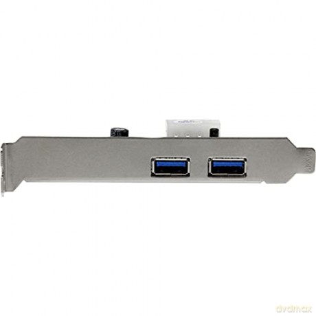 Startech.Com 2 Port Pci Express Superspeed Usb 3.0 Card Adapter With Uasp - Lp4 Power - Dual Port Usb 3 Pcie Controller