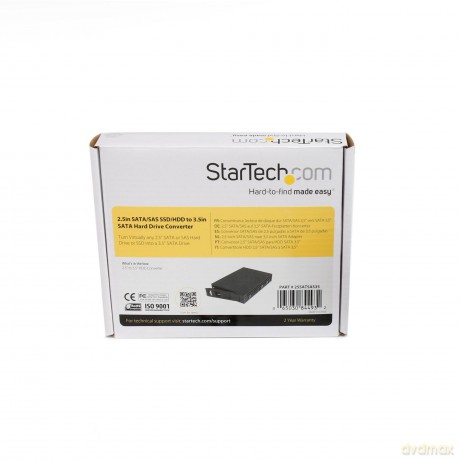 Startech.Com 2.5in Sata/Sas Ssd/Hdd To 3.5in Sata Hard Drive Converter