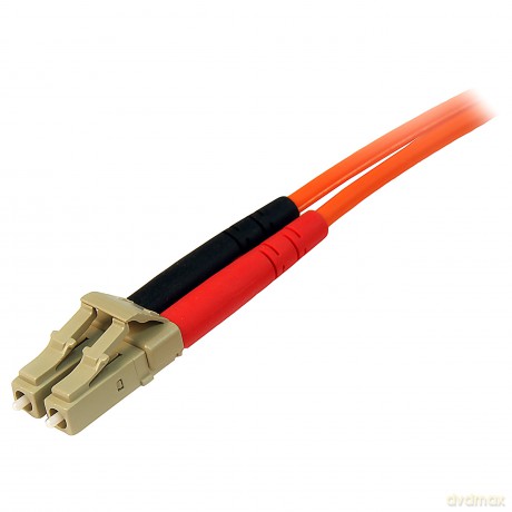 Startech.Com 2m Fiber Optic Cable - Multimode Duplex 50/125 - Lszh - Lc/Lc - Om2 - Lc To Lc Fiber Patch Cable
