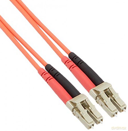 Startech.Com 2m Fiber Optic Cable - Multimode Duplex 62.5/125 - Lszh - Lc/Lc - Om1 - Lc To Lc Fiber Patch Cable