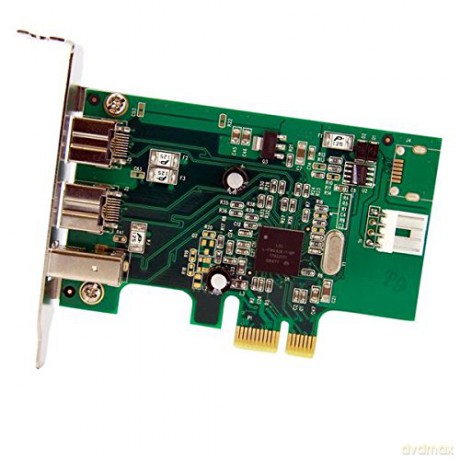 Startech.Com 3 Port 2b 1a Low Profile 1394 Pci Express Firewire Card Adapter