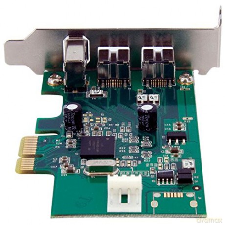 Startech.Com 3 Port 2b 1a Low Profile 1394 Pci Express Firewire Card Adapter