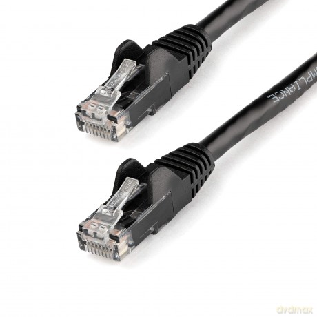 Startech.Com 3m Gigabit Snagless Utp Cat6 Rj45 Patch Cable - Black