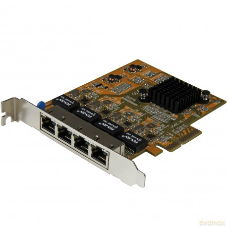 Startech.Com 4-Port Pci Express Gigabit Network Adapter Card - Quad-Port Pcie Gigabit Nic