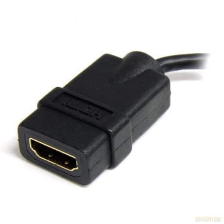 Startech.Com 5 Inch High Speed Hdmi Female To Male Cable With Ethernet Hdmi To Hdmi Mini