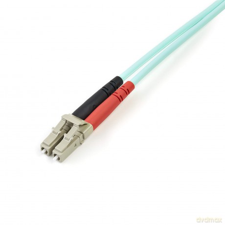 Startech.Com 5m Fiber Optic Cable - 10 Gb Aqua - Multimode Duplex 50/125 - Lszh - Lc/Lc - Om3 - Lc To Lc Fiber Patch Cable