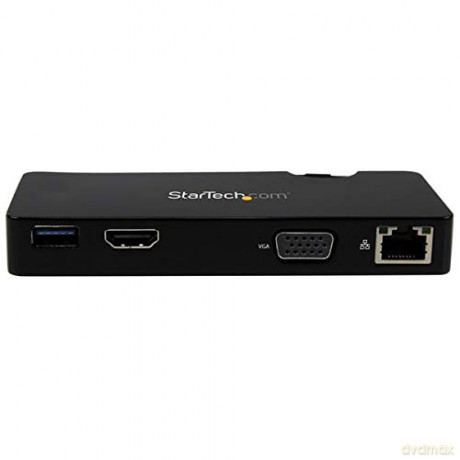 Startech.Com Travel Docking Station For Laptops - Hdmi Or Vga - Usb 3.0 - Portable Universal Laptop Mini Dock