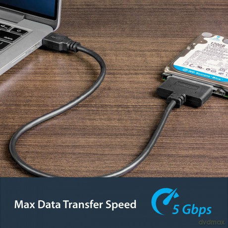 Startech.Com Usb 3.0 To 2.5? Sata Iii Hard Drive Adapter Cable W/ Uasp ? Sata To Usb 3.0 Converter For Ssd/Hdd - Hard Drive Adapter Cable