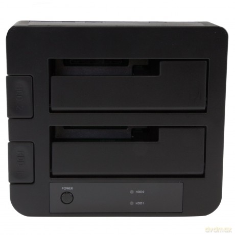 Startech.Com Usb 3.1 Gen 2 Dual-Bay Dock For 2.5"/3.5" Sata Ssd/Hdds - Supports Sata I, Ii, Iii And Uasp - Top-Loading