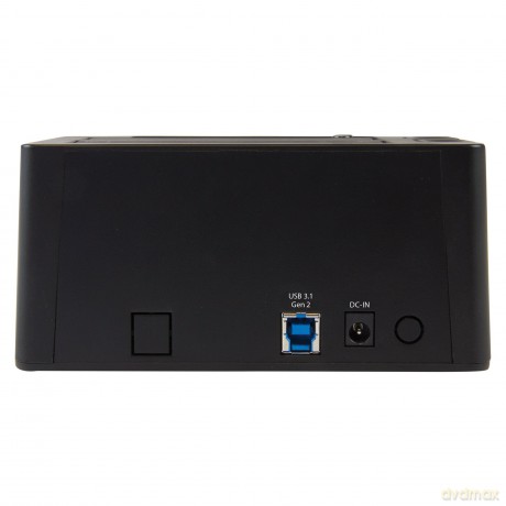 Startech.Com Usb 3.1 Gen 2 Dual-Bay Dock For 2.5"/3.5" Sata Ssd/Hdds - Supports Sata I, Ii, Iii And Uasp - Top-Loading