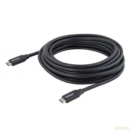 Startech.Com Usb-C Cable With Power Delivery - M/M - 4 M - Usb 2.0 - Usb-If Certified