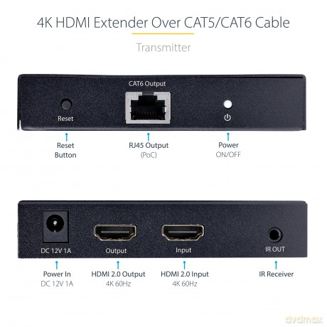 Startechcom 4k Hdmi Extender 4k 60hz