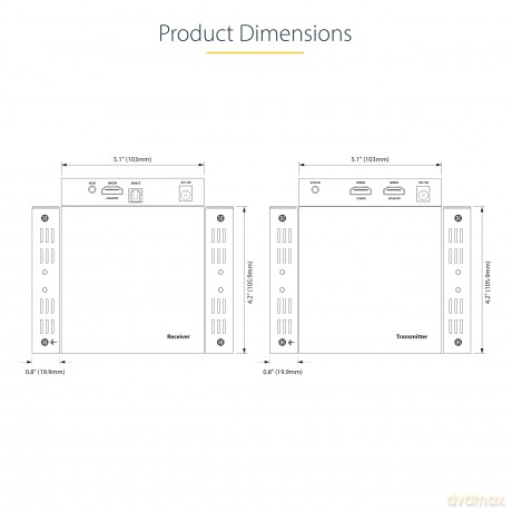 Startechcom 4k Hdmi Extender 4k 60hz