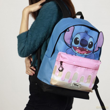 Stitch - Cake - Backpack Hs Fan 44x31x18cm