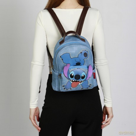 Stitch - Denim - Fashion Backpack 329x25x14cm