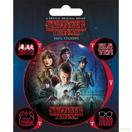 Stranger Things (One Sheet) Vinylowe naklejki